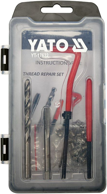 Набор для ремонта резьбы М6х1,0 YАТО (YT-17632)