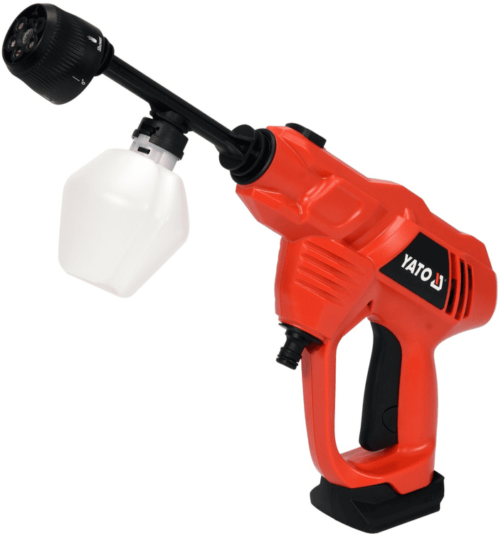 Аккумуляторная мойка высокого давления 18V, 23 bar, без АКБ, YATO (YT-85930) - купить в каталоге Стант Креп.