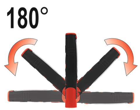 Светодиодный магнитный фонарь LED, 3.7V, 2Ah, 140 Lm, USB, YАТО (YT-08507) - купить в каталоге Стант Креп.