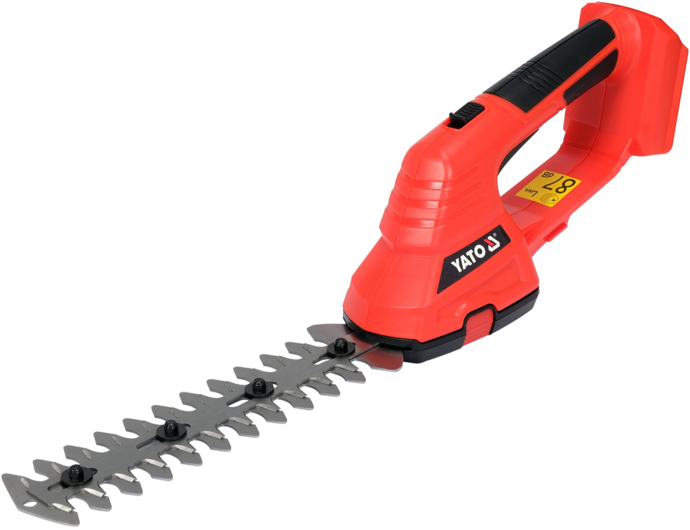 Аккумуляторные садовые ножницы-кусторез 2в1, 18V без АКБ YATO (YT-828356) - купить в каталоге Стант Креп.