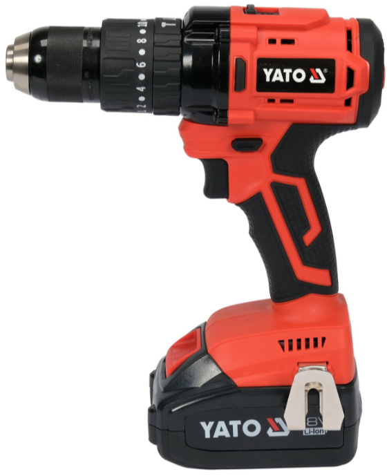 Бесщеточный ударный шуруповерт 18V, 75Nm, 2х3,0Ah YATO (YT-82791) - купить в каталоге Стант Креп.