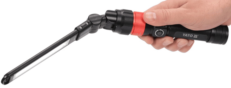 Светодиодный фонарь LED 3в1, 3.7V, 380 Lm, 2.2Ah, YАТО (YT-08521) - купить в каталоге Стант Креп.