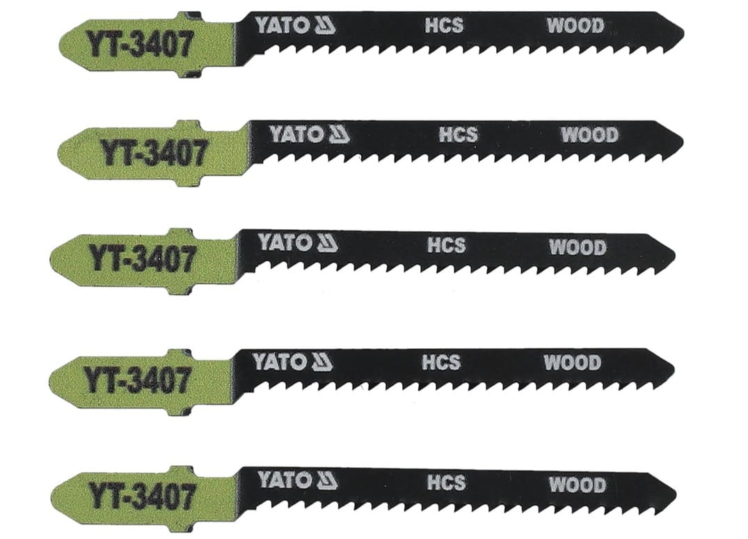 Полотна д/электролоб.дерево 13 TPI, 5шт YATO (YT-3407)