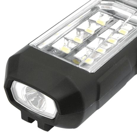 Светодиодный магнитный фонарь LED 2в1, 3хАА(1,5V), 280 Lm, YАТО (YT-08513) - купить в каталоге Стант Креп.