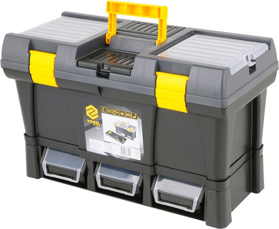 Ящик пластиковый для инструментов 20" (арт.78814) Vorel: цена в Минске - Стант Креп