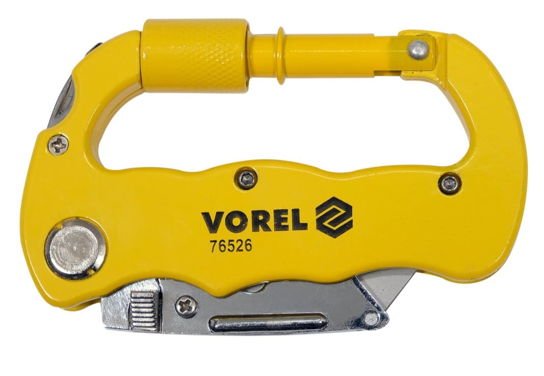 Нож универсальный складной 61х33мм, Vorel (76526): цена в Минске - Стант Креп.