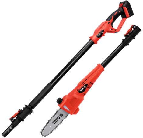 Аккумуляторный штанговый сучкорез 18V без АКБ и ЗУ YATO (YT-82837)