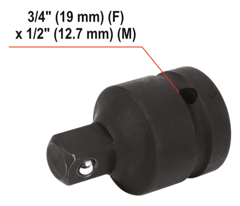 Электрический ударный гайковерт 3/4", 1200W, 2000Nm, YATO (YT-82025) - купить в каталоге Стант Креп.