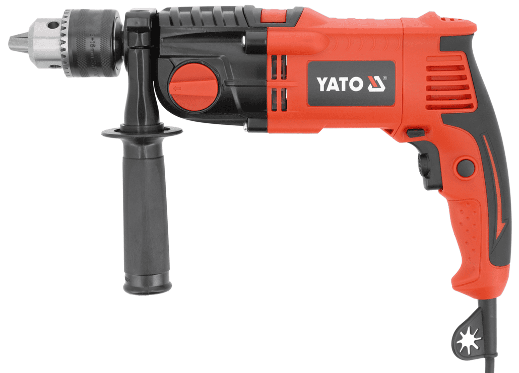 Дрель ударная 1200W, 16мм, 2 скорости, YATO (YT-82045) - купить в каталоге Стант Креп.
