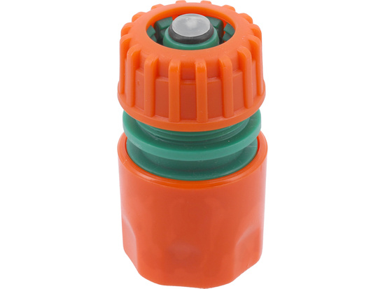 Соединитель для шланга с автостопом 1/2" (арт.89226) FLO