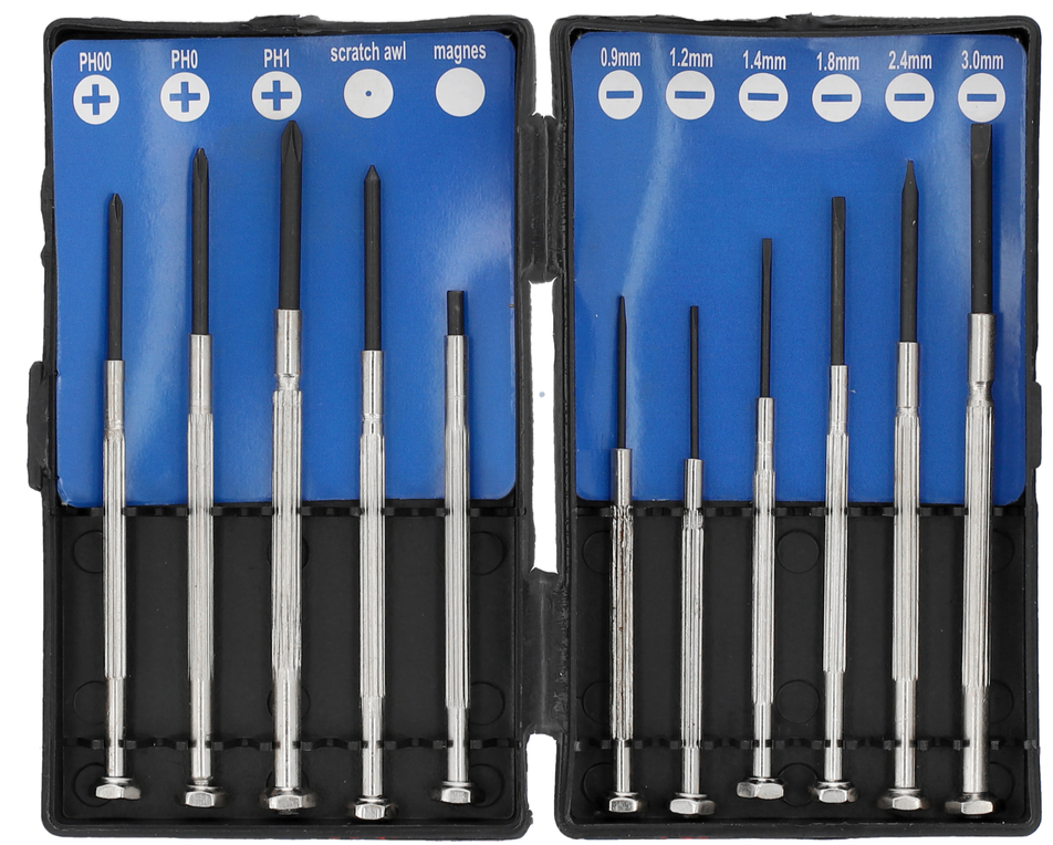 Набор отверток для точных работ TOYA 11шт