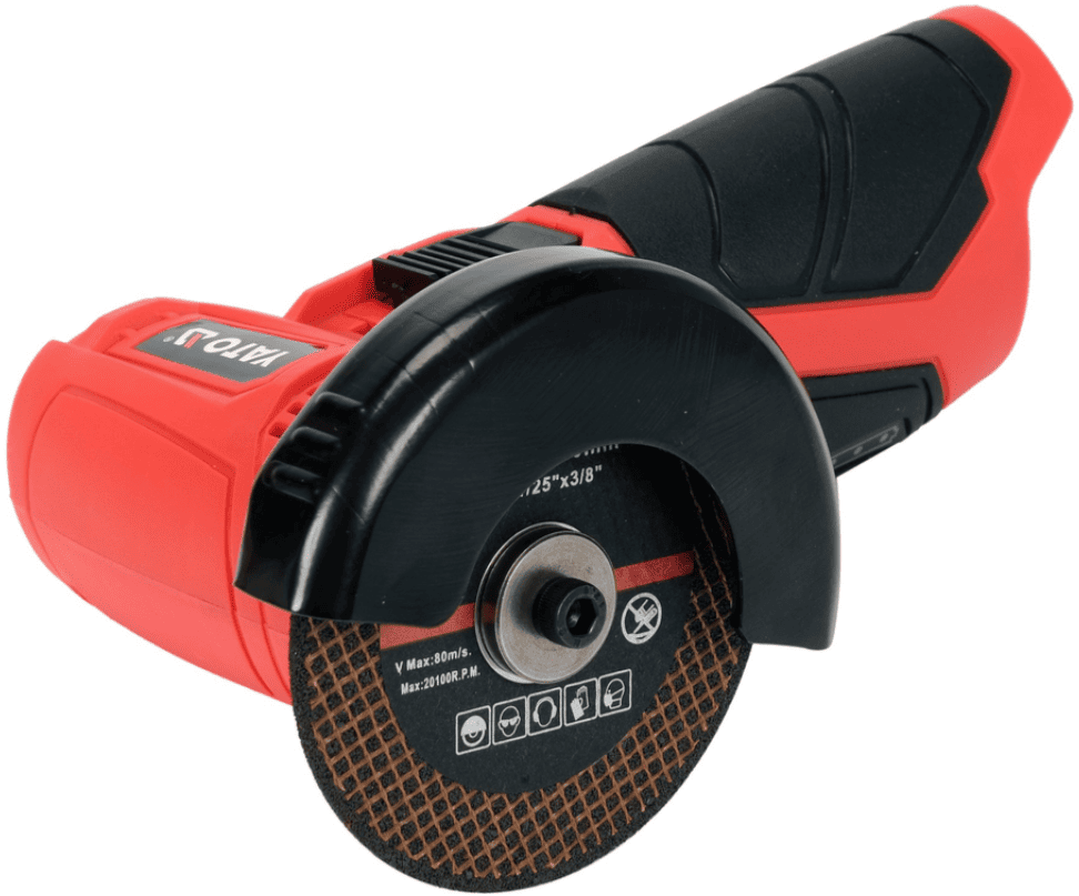 Бесщеточная аккум. углошлифовальная машина 12V, 76мм, без АКБ, YATO (YT-82905)