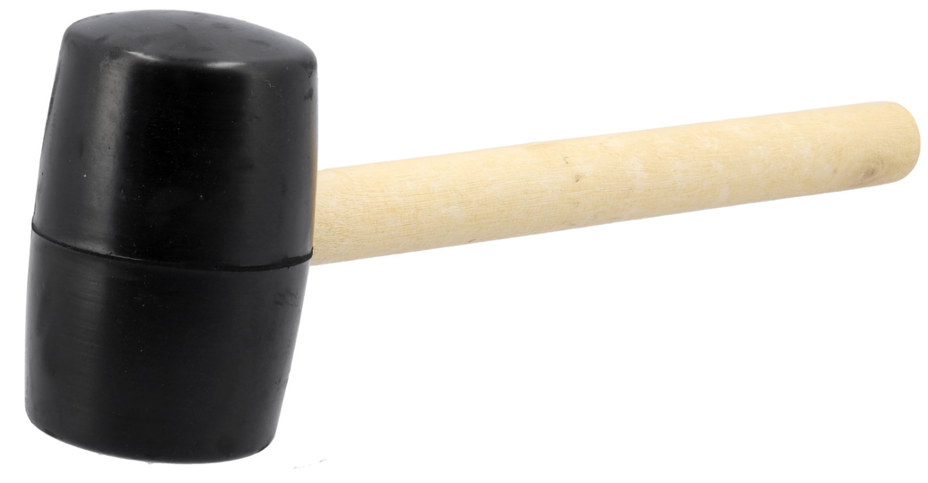 Киянка резиновая, деревянная ручка: цена в Минске - Стант Креп