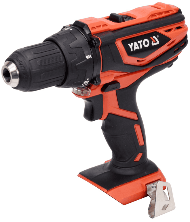 Аккумуляторный шуруповерт 18V, 40Nm, без АКБ, YATO (YT-82781)