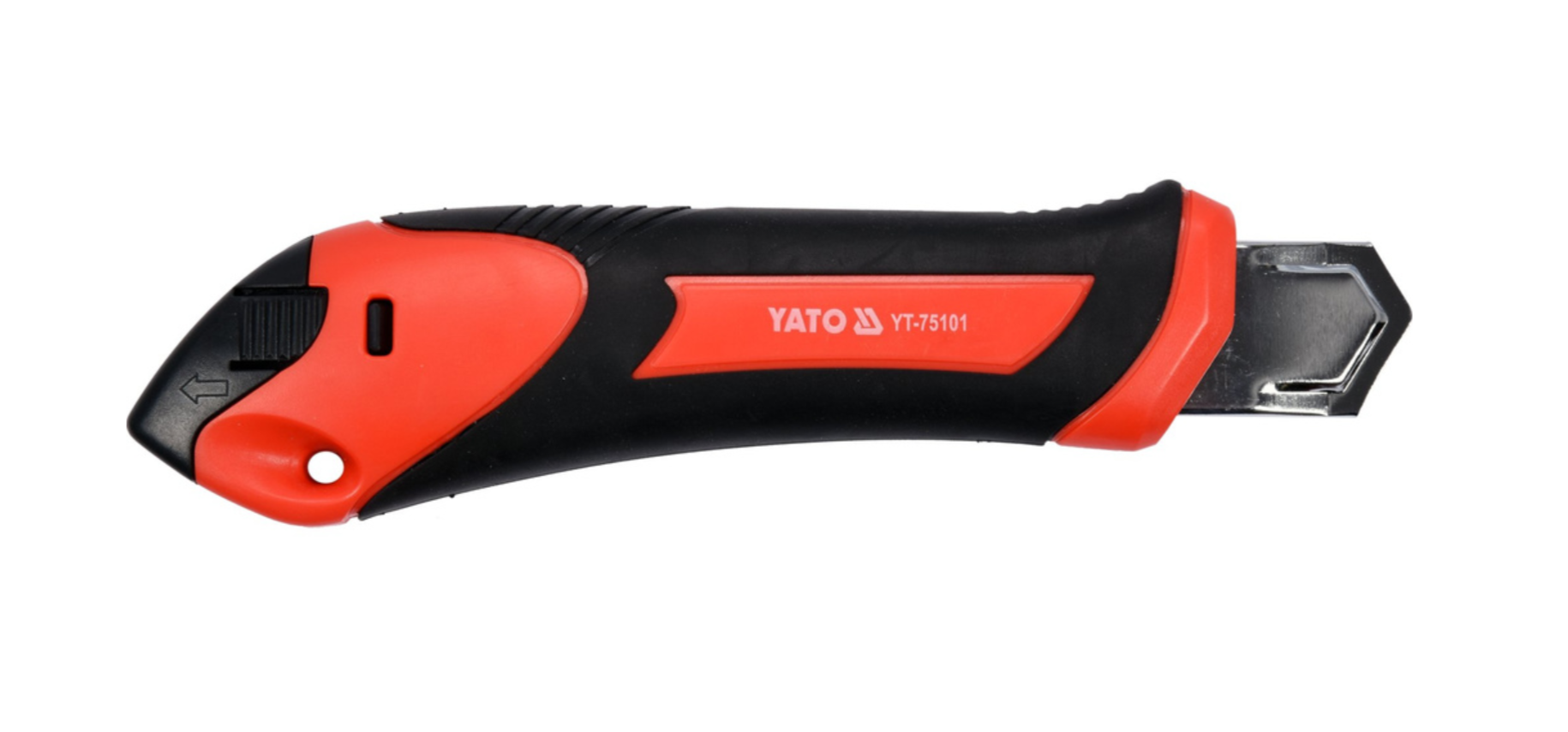 Нож пистолетный пластм. 25мм YATO (YT-75101): цена в Минске - Стант Креп.