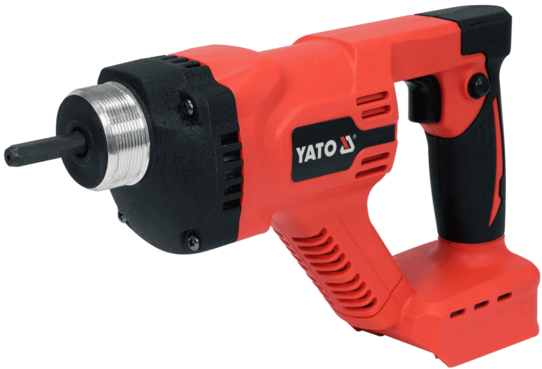 Аккум.глубинный вибратор 18V, с виброшлангом 25мм х 1,2м, без АКБ, YATO (YT-82604)