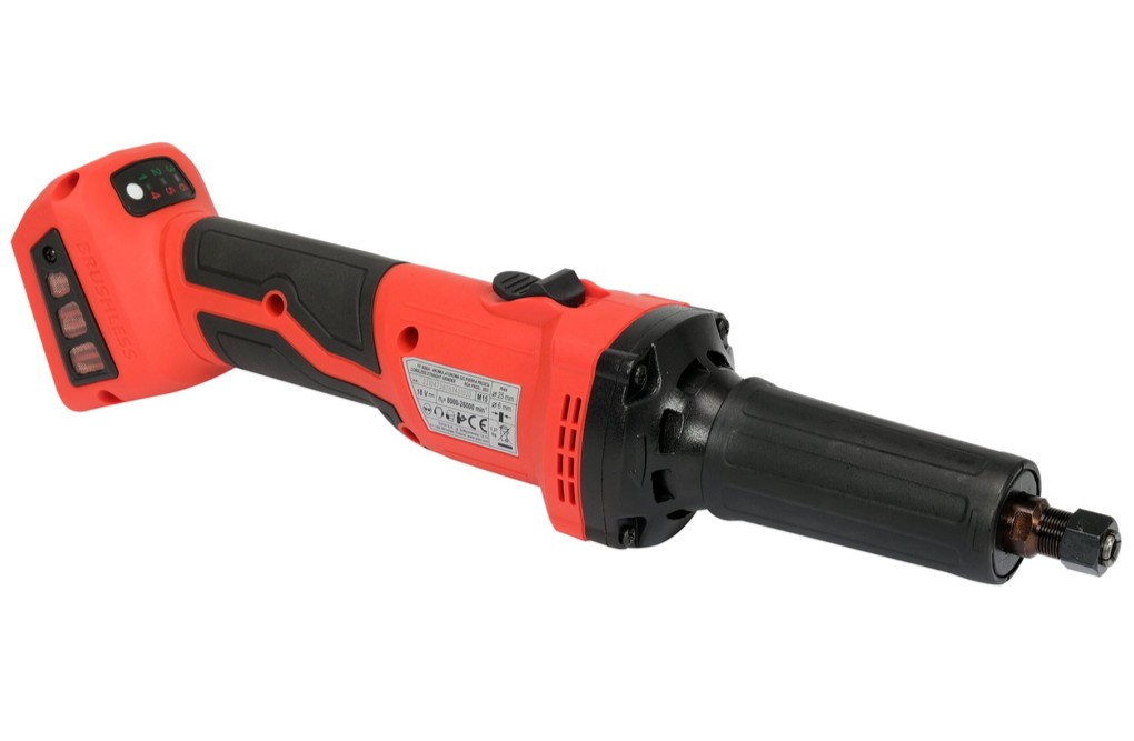 Аккумуляторная бесщеточная прямая шлифмашина 18V, без АКБ, YATO (YT-82824) - купить в каталоге Стант Креп.