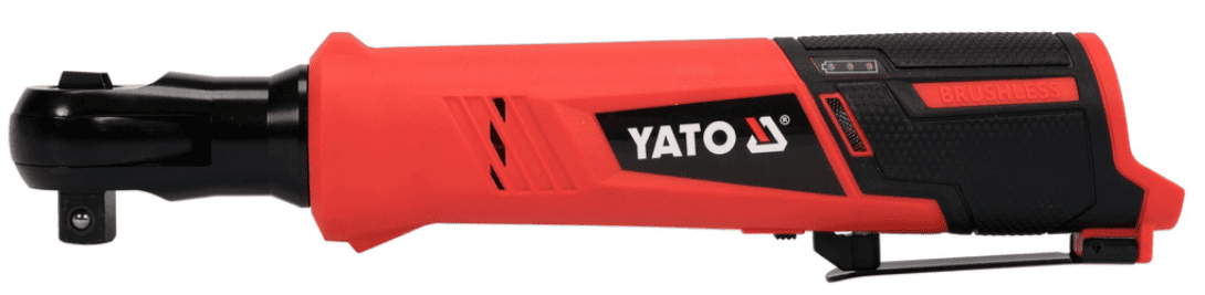 Бесщёточная аккумуляторная ударная трещотка 12V, 1/2'', 80Nm, без АКБ, YATO (YT-829021) - купить в каталоге Стант Креп.