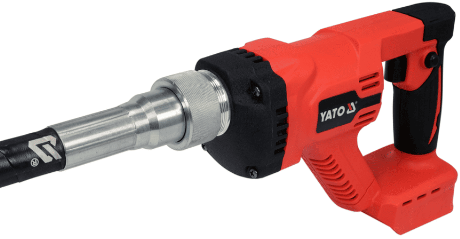 Аккум.глубинный вибратор 18V, с виброшлангом 25мм х 1,2м, без АКБ, YATO (YT-82604) - купить в каталоге Стант Креп.