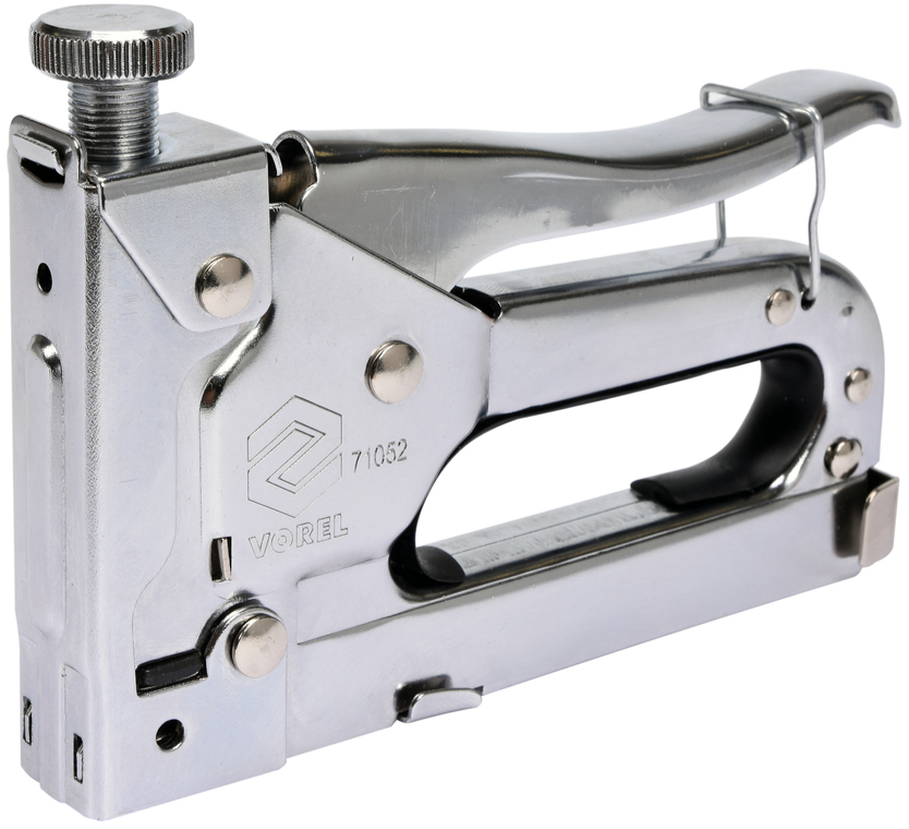 Степлер металлический с регулировкой 4-14мм Vorel (71052)