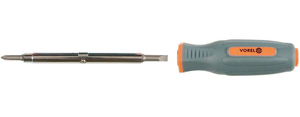Отвертка двухсторонняя РН2х6мм Vorel: цена в Минске - Стант Креп