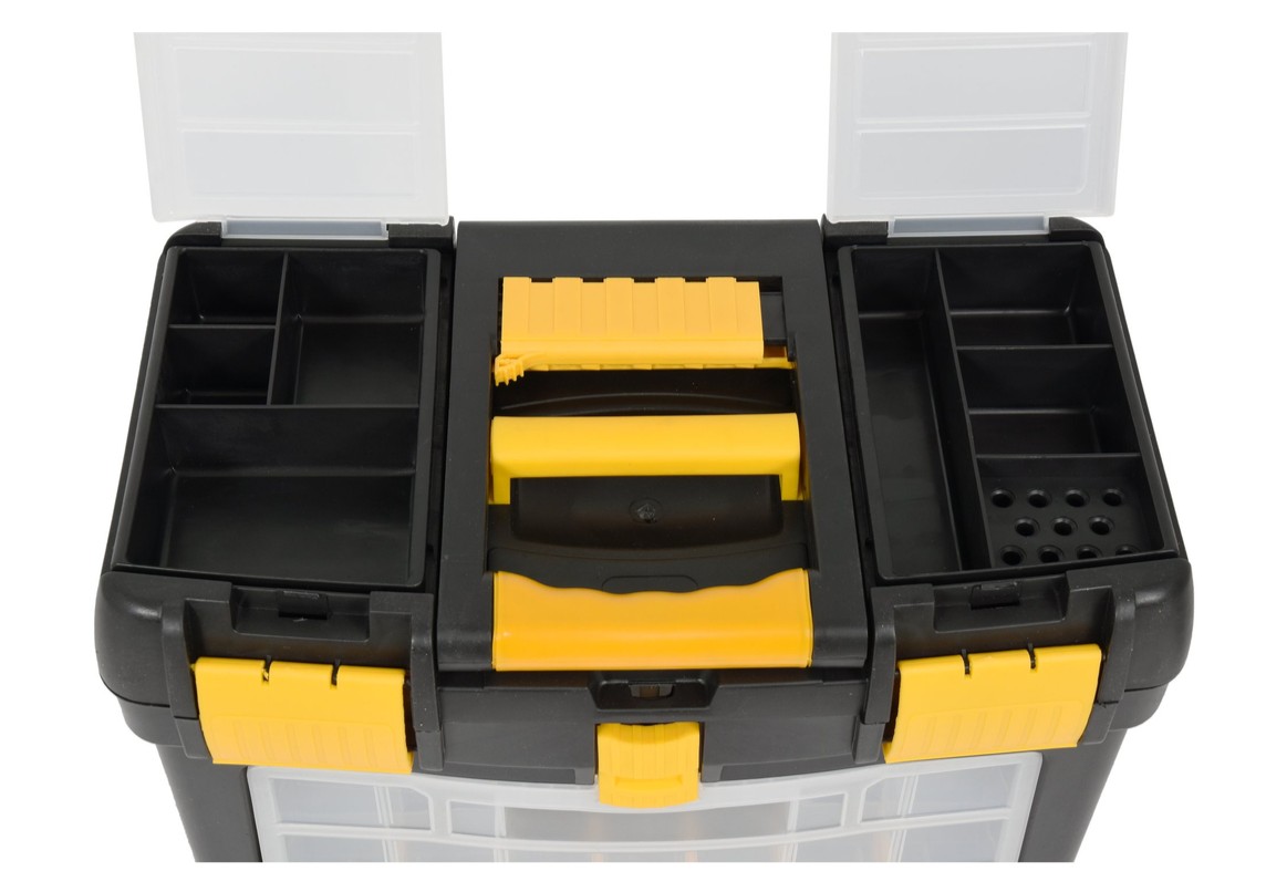 Набор ящиков для инструм. 3-сегментный на колесах Vorel (78734): цена в Минске - Стант Креп