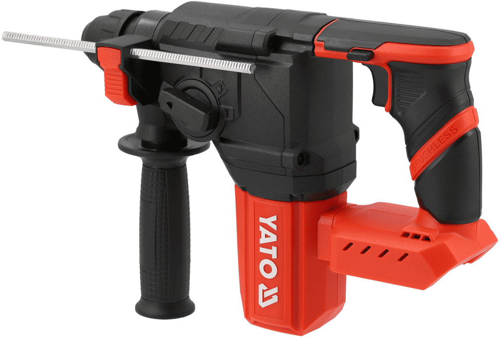 Аккумуляторный перфоратор SDS Plus, 18V, 2,5J, BL, без АКБ, YATO (YT-827723) - купить в каталоге Стант Креп.