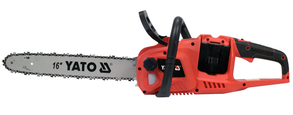 Цепная пила аккумуляторная, бесщеточная 36V, 16'', без АКБ YATO (YT-828132) - купить в каталоге Стант Креп.