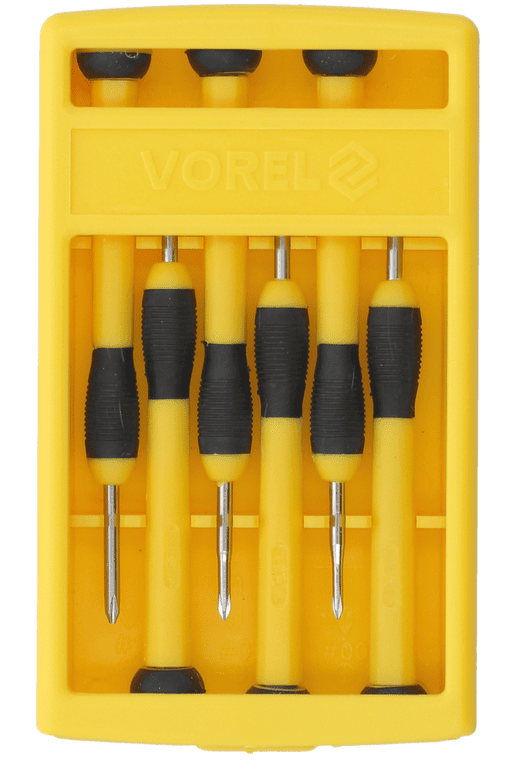 Набор отверток для точных работ CrV 6шт РН,SL Vorel (64553): цена в Минске - Стант Креп
