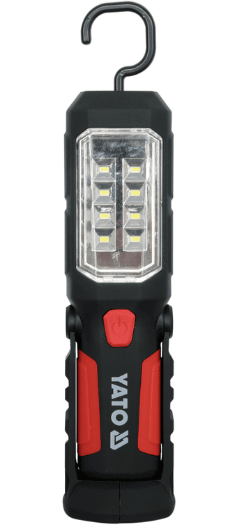 Светодиодный магнитный фонарь LED 2в1, 3хАА(1,5V), 280 Lm, YАТО (YT-08513) - купить в каталоге Стант Креп.