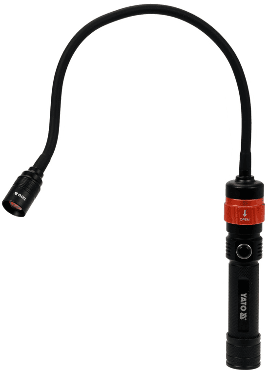 Светодиодный фонарь LED 3в1, 3.7V, 380 Lm, 2.2Ah, YАТО (YT-08521) - купить в каталоге Стант Креп.