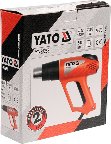 Фен технический 2000Вт 70-550℃ YATO (арт. YT-82288)  - купить в каталоге Стант Креп.