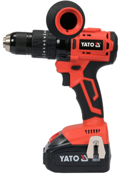 Бесщеточный ударный шуруповерт 18V, 75Nm, 2х3,0Ah YATO (YT-82791) - купить в каталоге Стант Креп.