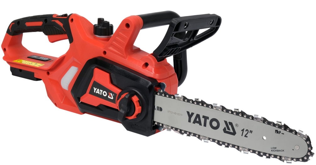 Цепная пила аккумуляторная 18V,12'', без АКБ YATO (YT-828138)