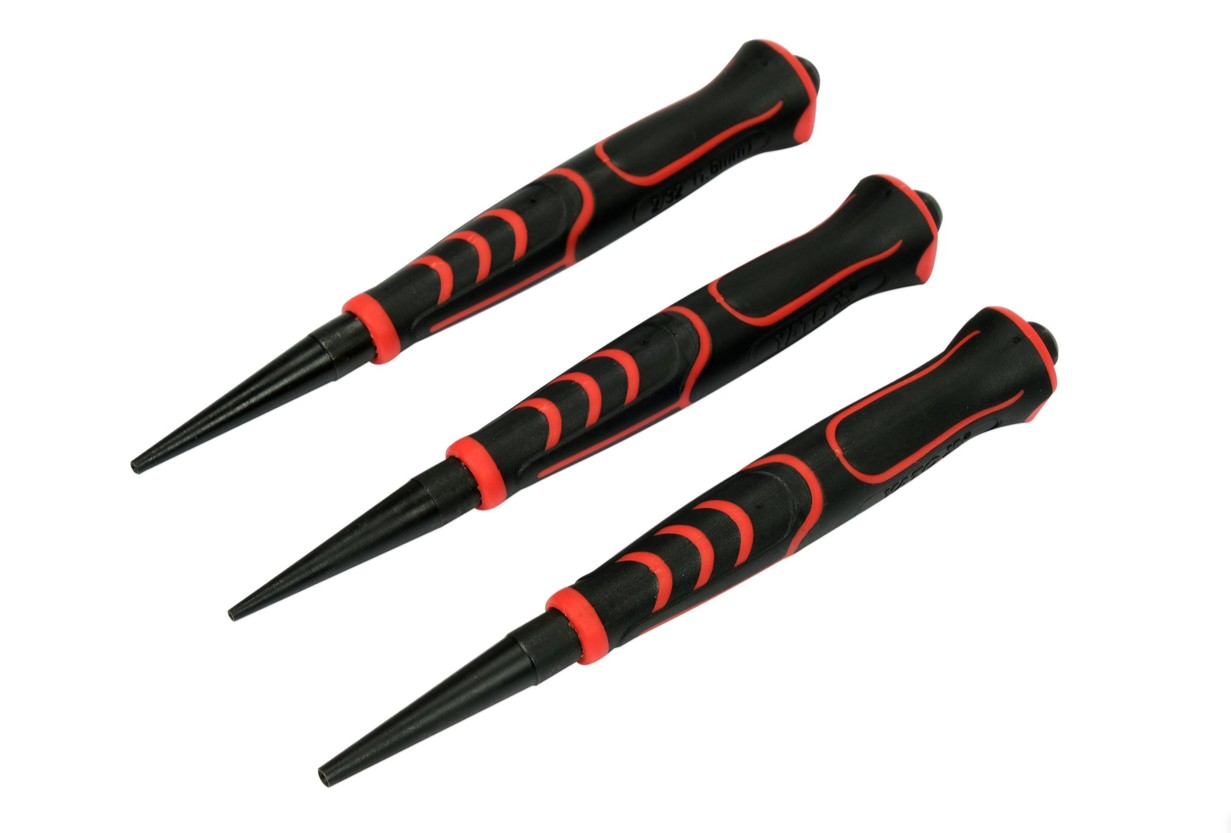 Набор выколоток для гвоздей 3 шт YATO (YT-47155): цена в Минске - Стант Креп