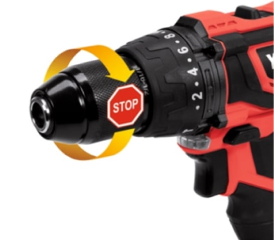 Аккумуляторная дрель-шуруповерт 18В без аккумуляторов (арт. YT-82787) - купить в каталоге Стант Креп.