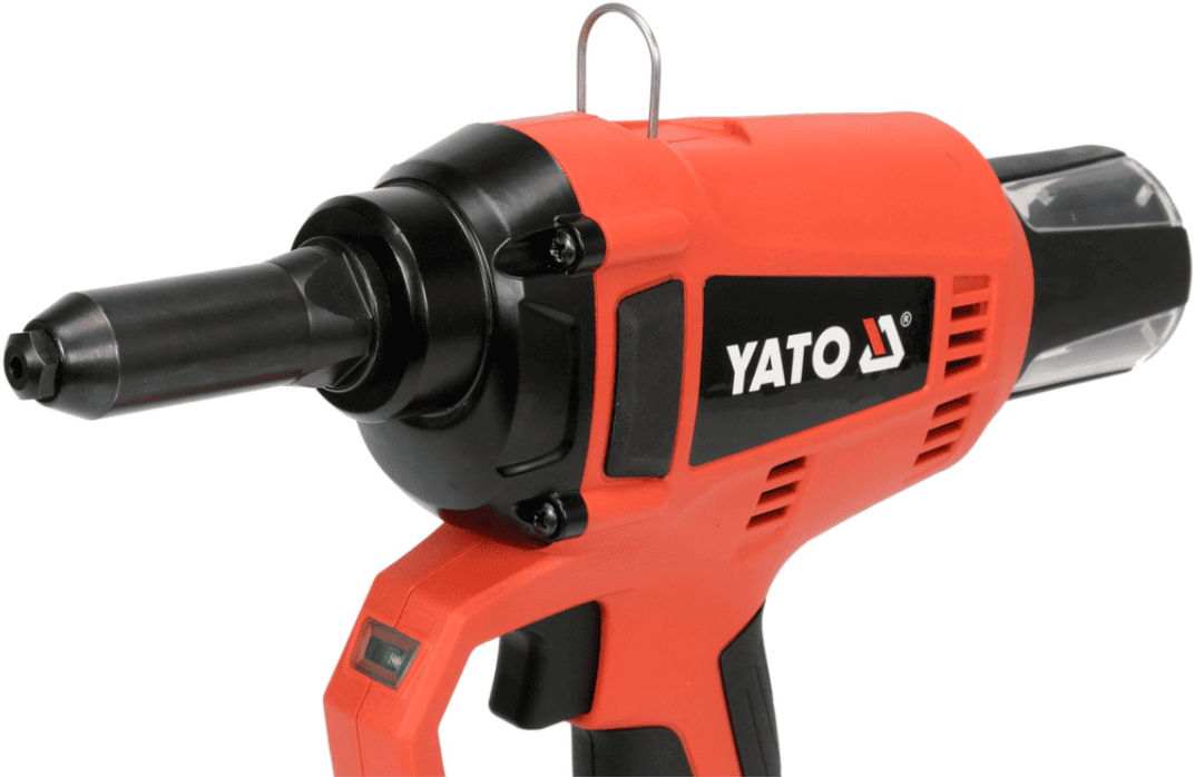 Аккумуляторный бесщеточный заклепочник 18V, 2,4-5,0мм, без АКБ, YATO (YT-82956) - купить в каталоге Стант Креп.