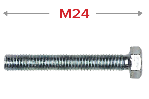 Болт шестигранный М24