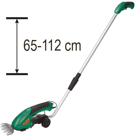 Аккумуляторные штанговые ножницы-кусторез 2в1, 3.6V, 1.5Аh, FLO (79503) - купить в каталоге Стант Креп.