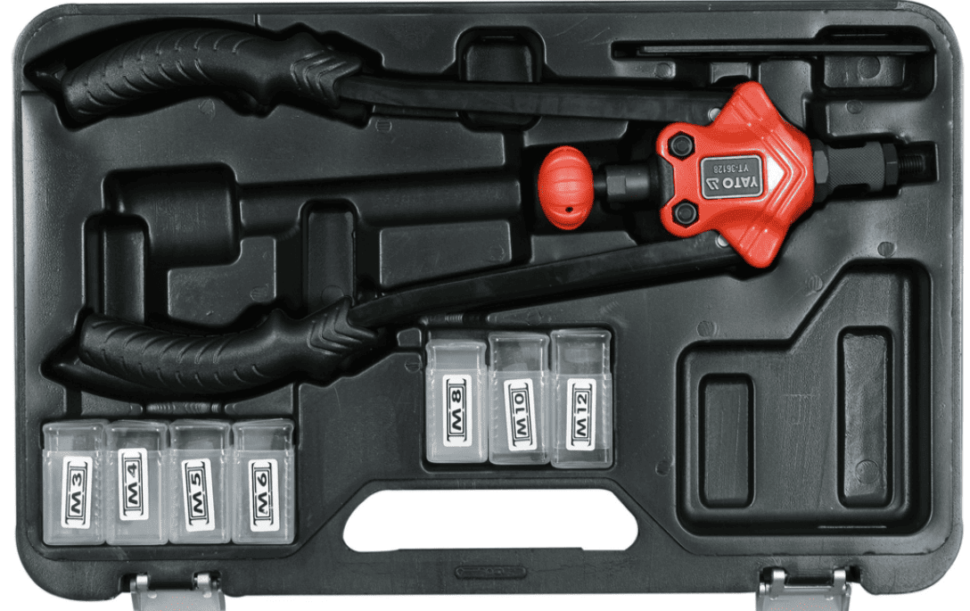 Заклепочник для резьбовых заклепок М3-М12 YATO (YT-36128): цена в Минске - Стант Креп