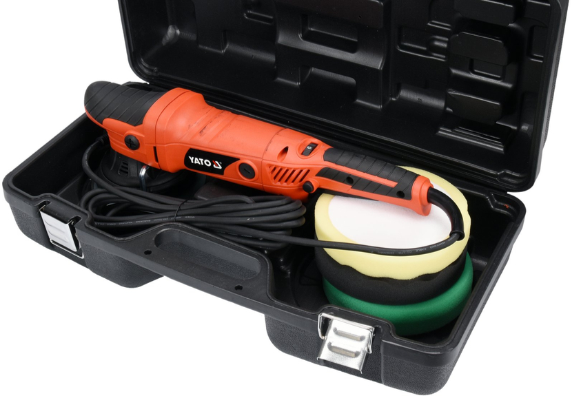 Эксцентриковая шлифовальная машинка 150мм, 720W, с регул.YATO (YT-82200) - купить в каталоге Стант Креп.