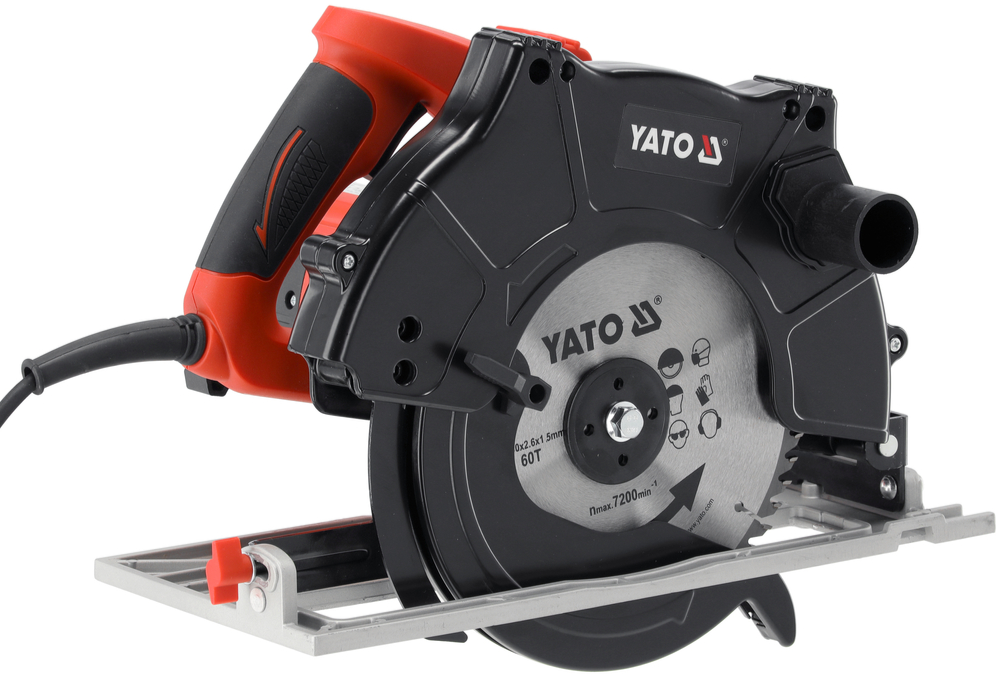 Электрическая циркулярная пила 210мм 2000W со станиной YATO (YT-82155) - купить в каталоге Стант Креп.