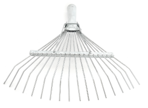 Грабли веерные проволочные, оцинкованные