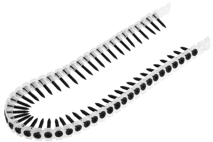 Саморез по ГК 3,5х25 в ленте, мелкий шаг, фосфат - купить в каталоге Стант Креп.