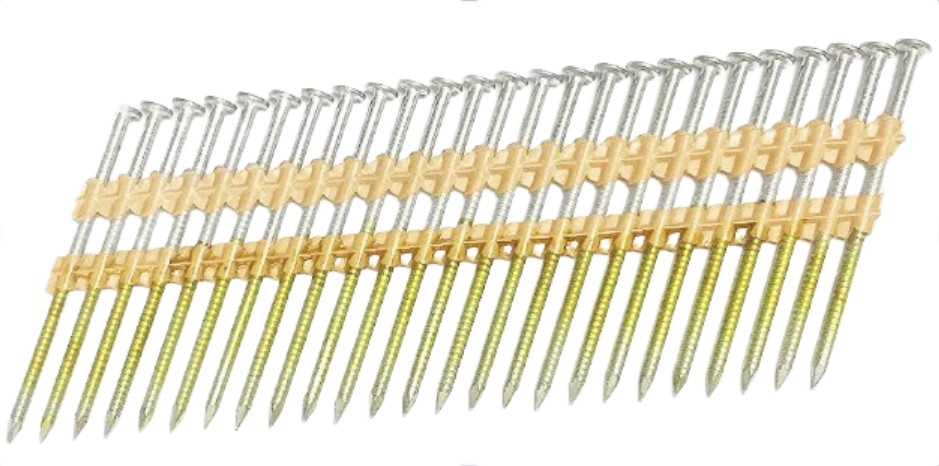 Реечные гвозди SFT по дереву 3,1х90, тип D21, ершёные, цинк(2000шт)