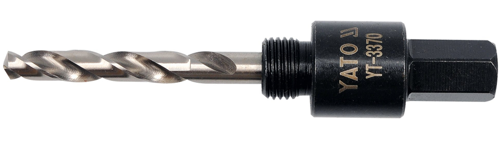 Адаптер HEX со сверлом для биметал. коронок 19-29мм, 1/2" YATO (YT-3370): цена в Минске