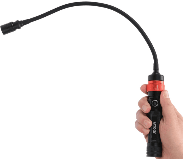 Светодиодный фонарь LED 3в1, 3.7V, 380 Lm, 2.2Ah, YАТО (YT-08521) - купить в каталоге Стант Креп.