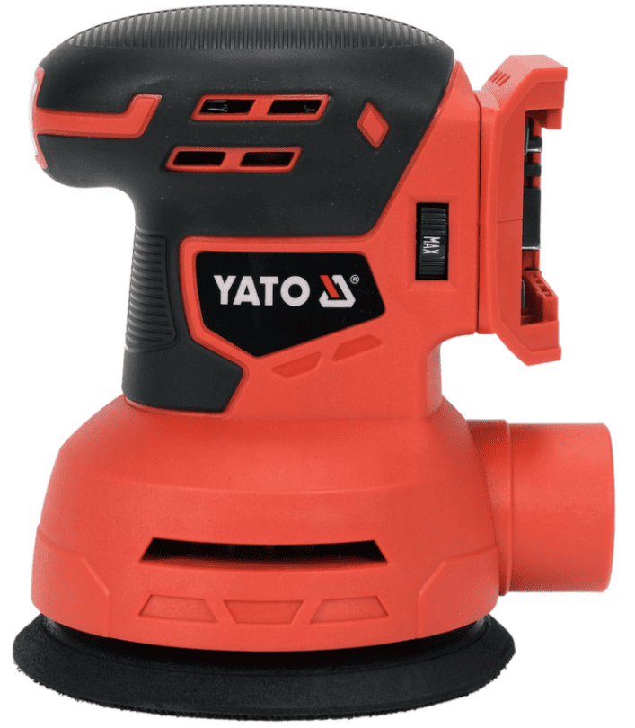Аккумуляторная эксцентриковая шлифовальная машинка 18V, 125мм, без АКБ, YATO (YT-82753) - купить в каталоге Стант Креп.