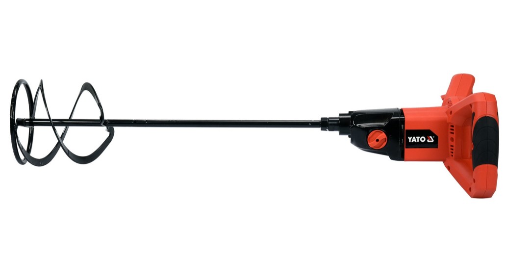 Миксер строительный с регулироской скорости 1600W YATO (YT-82607) сетевой - купить в каталоге Стант Креп.