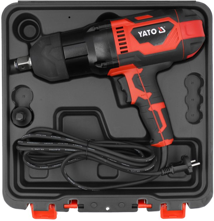 Электрический ударный гайковерт 3/4", 1200W, 2000Nm, YATO (YT-82025) - купить в каталоге Стант Креп.